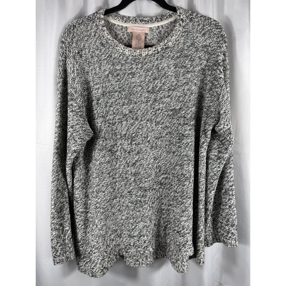 Philosophy Sweaters - Philosophy Knit‎ Sweater Women M Cotton Acrylic Blend Crew Neck Long Sleeve